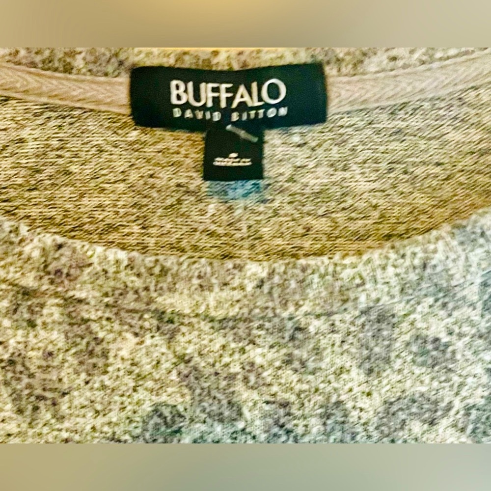 Buffalo by David Bitten Animal Print Shirt, Size Small